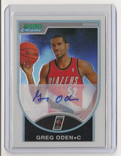 Greg Oden Autograph